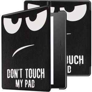 for Amazon Kindle Oasis 9th/10th Generation (2017/2019 Release) Cover, Ultra Slim Folio Lightweight Leather Case for Kindle Oasis 7" inch (9th 2017 Release, 10th 2019 Release) (Big Eye)