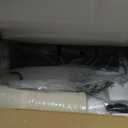 27.5" Black table Lamps for Living Room, Touch Control 3-Way Dimmable Bedside Nightstand Lamps Bedroom Lamp,Modern Black Table Lamp with USB A+C Ports,Tall Lamps for Living Room End Table1Pack