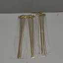 30 Pcs Metal Wire Floral Place Card Holder Pick 12 Inch Gold Photo Clip Card Heart Shape Table Memo Cake Topper for Wedding Birthday Baby Shower Party Favor