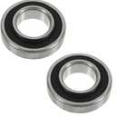 TRQ Rear Wheel Bearing Set Compatible with 1998-2004 Chevrolet Tracker 1999-2005 Suzuki Grand Vitara 1999-2004 Vitara