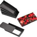 Mini Tart Pan Set of 6 Rectangular Non-Stick 4 Inch Quiche Pan Loose Removable Bottom Tart Pan for Pies, Quiche Bakeware, Cheese Cakes, Desserts