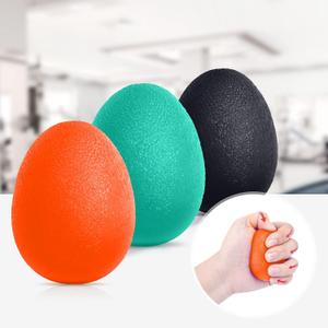2 x Peradix Hand Grip Strength Trainer, Stress Relief Ball, Wrist Rehab Therapy Hand Grip Equipment Ball Squishy Tools - Set of 3 Finger Resistance Exercise Squeezer (Standard Size - Orange Green Black)