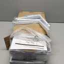 PXRACK Under Sink Organizer, Adjustable Height, 2 Tier Pull Out Under Cabinet Organizer, Slide Out Thickened Metal Under Sink Storage for Kitchen Bathroom Laundry Pantry Cabinet, White, Large-2-Pack