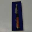 HOSHANHO Paring Knife 3.75 Inch Peeling knife, Razor Sharp Japanese High Carbon Steel Small Kitchen Knife, Hand Forged Fruit Knives for Peeling & Coring with Ergonomic Handle