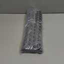 AWOKE Large Silicone Sink Protectors for Kitchen Sink, 30" x 16" Rear Drain Hole, Sink Mat for Bottom of Farmhouse Kitchen Stainless Steel Sinks, Raised Feet/Heat Resistant/Non-slip (Gray)