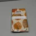 PurpleEssences Maple Leaves Fall Table Runner, 14x90-in Autumn Table Runner for Fall Outdoor & Indoor Party, Thanksgiving Table Runners for Kitchen Dining Table, Amber