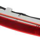 X AUTOHAUX High Level Third Rear Brake Stop Light 1C0945097E for Volkswagen Beetle 1.8L A/T GL Hatchback 1999-2003 Red