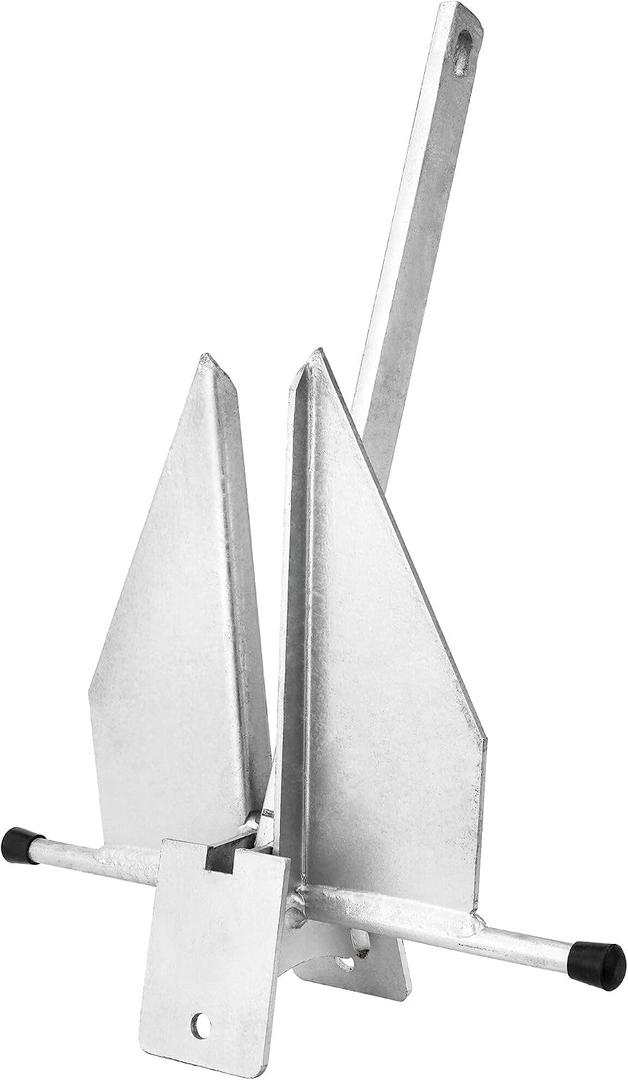 Young Marine Boat Anchor Fluke Anchor 8 LB 10 LB 13 lb for Different Size Boats Pontoon, Deck, Fishing, and Sail, 13lb for boats 20-32ft