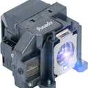 Pugody ELPLP67/ V13H010L67 Replacement Projector Lamp Bulb for Epson ex5210 ex7210 ex3210 ex3212 vs210 vs220 s11 x12 x15 eb-s02 w12 PowerLite Home Cinema 500 707 710hd 750hd 1221 1261W H429A H431A H432, Cream