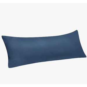 Memory Foam Body Pillow 20x54 Inch Long Bed Pillow Blue