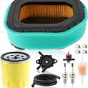 Air Filter Fuel pump Lawn Mower Tune up Kit for Kohler Courage Twin Cylinder 20-27 HP Engine SV710 SV715 SV720 SV730 SV735 SV810 SV820 SV840#32 083 03-S for TORO 74372 Lawn Tractor
