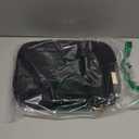 BAGSMART Toiletry Bag Travel Bag with Hanging Hook, Water-resistant Makeup Cosmetic Bag Travel Organizer for Accessories, Shampoo, Full-size Container, Toiletries (Black, Medium)