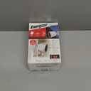 Energizer Smart Outdoor 1080P Security Camera with 2-Way Audio, Night Vision, Instant Alerts, Cloud Storage, Remote Access, Voice Control Compatible with Alexa & Google Assistant, Black (White)