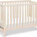 Carter's by DaVinci Colby 4-in-1 Convertible Crib - GREENGUARD Gold Certified Convertible Baby Crib to Toddler Bed, Daybed, Full-Size Bed - Wooden Baby Bed w/Four Adjustable Heights - Washed Natural