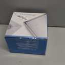 SaniteModar Shower Drain, Invisible 6 inch Square Shower Drain 2-in-1 Tile Insert Cover, 304 Stainless Steel Brushed Shower Floor Drain with Hair Catcher and Threaded Adapter