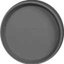 Tusco Products Round Saucer Planter Tray, 22-inch, Slate