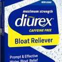 Diurex Caffeine-Free Bloat Relief, Maximum Strength, Relieve Water Bloat Discomfort, Up to 6 Hours of Relief, 48 Count
