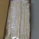 Haliwu 10 Pack Gold Cabinet Handles, Brushed Brass Cabinet Pulls Kitchen Handles Barrel Champagne Gold Pull Kitchen Hardware, 8 inch Hole to Hole Center