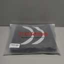 G4Free Flurrylux Fleece Lined Maternity Wide Leg Pants Cotton Over The Belly Pregnancy Sweatpants (Medium Tall, Black)