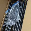 SUOERNUO 4 Shelf Storage Shelving Adjustable Standing Shelf Units Organizer Rack for Garage Kitchen Metal Heavy Duty Sheleves with Non-Slip Foot Mats 21.65 L x 11.81 W x 47.99 H, Black