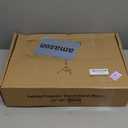 Projector Stand Tripod Adjustable, Laptop Height from 23.5 to 46.5 inches with Gooseneck Phone Holder, Floor for Office, Home, Stage, Studio, DJ Racks Holder Mount, 23.5inch-46.5inch (Black)