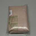 NICETOWN 2 Panels Taupe Sheer Window Scarf Valances W60 x L216, Decorative Soft Voile Textured DIY Bed Canopy Curtains for Party/Wedding/Nursery