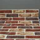 Art3d 10Pcs Large Size 52.5 Sq.FT 3D Self-Adhesive Foam Brick Wall Panels, Red Brown(10 Pack) (52.5 Square Feet)