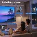 2026 Antenna for Smart TV Indoor, 3600+ Miles TV Antenna for Local Channels, Long Range HDTV Antenna, Digital Antenna with Signal Booster Amplifier - 4K 8K 1080p, 38FT Coxial Cable
