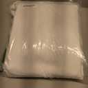 NICETOWN 100% Blackout Window Curtain Panels, Cold and Full Light Blocking Drapes with Black Liner for Nursery, 84 inches Drop Thermal Insulated Draperies (White, 2 Pieces, 52 Wide Each Panel)