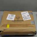 Fishing Waders for Men, 2-Ply Nylon/PVC Waterproof Women Chest Wader with Boots, Bootfoot Hunting Waders (M05/W07, Brown)