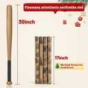 YANGTE Vintage Christmas Wrapping Paper Rolls, Brown & Black Wrapping Paper Christmas with Twine and Greeting Cards, 4 Rolls Holiday Gift Wrapping Paper, 17 x 120 inch per Roll