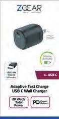 ZGear Adaptive Fast Charger USB C Wall Charger