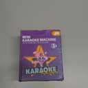 Mini Karaoke Machine with 2 Wireless Microphones for Kids Adults, Portable Bluetooth Speaker Gift for Girls Toys 4, 5, 6, 7, 8, 10, 12+ Years Old Teens Birthday(Beige)