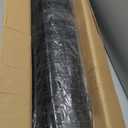 Garden Fence Animal Barrier, Snow Fence Temporary Fence Kit 40 in X 164 Ft, Plastic Safety Fence with 30 45-Inch Steel Stakes and 200 Zipper, Garden Fencing Temporary Fencing for Backyard (Black)