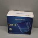 Waterdrop Water Filter Pitcher with 1 Filter, 200-Gallon Long-Life, 10-Cup Large Water Filter Pitcher, NSF Certified, 5X Times Lifetime, Reduces PFOA/PFOS, Chlorine, White