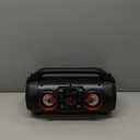 Portable Bluetooth Speaker with Subwoofer, Wireless Speakers with Booming Bass, FM Radio, RGB Lights, EQ, Stereo Sound, 10H Playtime, 30W Loud Speaker for Home, Outdoor, Party, Travel, Camping, Gifts (Black Orange)