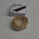 Floor Cord Cover 4FT, White Maple Wood Cord Hider Floor, PVC Cord Protector Floor, Hide Extension Floor Wire Covers for Cords, Organizer Wires Floor Cable Cover, Cable Cavity: 0.47" (W) x 0.24" (H) (Medium-4ft)