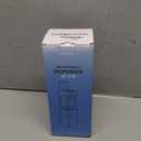 Automatic Mouthwash Dispenser for Bathroom,Bathroom Accessories 19.4 Fl Oz Dispensers with Magnetic Cups,Wall Mounted Dispenser,Suitable for All Age Groups,Black