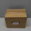 STARSIDE 8 oz Glass Juice Bottles with Lids 6 Pack - Square Reusable Drinking Jars for Juicing, Milk, Kombucha - Includes 1 Bottle Brush, 6 Colored Labels