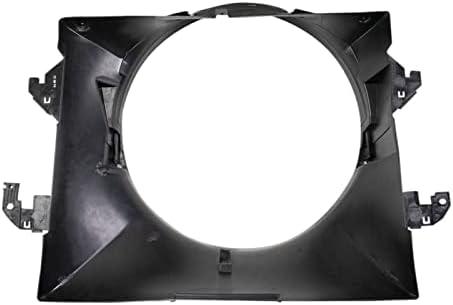 Radiator Fan Shroud Compatible with 2009-2010 Dodge Ram 1500 2010 Ram 2500 2013-2022 Ram 1500 2019-2022 1500 Classic 2011-2018 2500 2013-2018 3500 CH3110130
