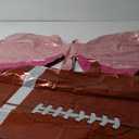 Sumind 12 Pieces Gender Reveal Football Balloons Includes 6 Pink Bow and 6 Football Foil Balloons Decoration Supplies Party Accessories for Gender Reveal Party, Baby Shower, Birthday