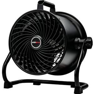 ECOMAX Drum Fan, 10 Inch High Velocity Industrial Shop Fan, Ultra-Quiet