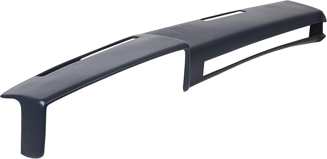 ECOTRIC Dark Blue Dashboard Cover Compatible with 1981-1991 Chevrolet GMC C/K/R/V Truck/SUV Pickup Car Interior Dash Pad Cap (Dark Blue)