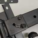 SPS-508 Speaker Wall Mount Stand, Rotatable Angle, Adjustable Swivel Tilt Speaker Mount Bracket, Home Surround Sound System 100 lbs Capacity (2 Packs, Black)