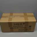 LANLONG Set of 2 Crystal Centerpieces for Tables Silver Metal Flower Vase Stand for Wedding Party Reception Home Decor