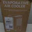 Portable Air Conditioners No Windows Needed, 3-IN-1 Swamp Cooler, Evaporative Air Cooler, 4 Modes & 3 Speeds, 2-Gal Water Tank for Long Cooling, Max 20 FT/S Remote Control, 12 Hours Timer