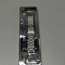 Fullmosa Watch Band, Quick Release Stainless Steel Replacement for Men Women, Metal Chain Watch Strap Width 16mm 18mm 19mm 20mm 22mm 24mm, Silver, 20mm (20MM(See Diagram))