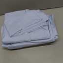 Twin XL 4 Piece Sheet Set - Comfy Breathable & Cooling - Hotel Luxury Bedding for Women, Men, Kids, Teens & Children - 1 Flat & 1 Fitted Sheet & 2 Pillowcases w/ Deep Pockets - Wrinkle Free - Sky Blue