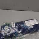 YOZLY Nightgowns for Women Soft Cotton Long Sleeve Night Gwon with Pockets (Medium, Floral Navy)