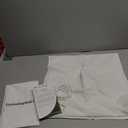 Grounding Mat Silver Conductive Earth Mat with 180inch Grounding Wire Grounding Sheet Foldable Earth Sheets Breathable Grounding Bed Sheet for Better Sleep 28 * 52inch, Magnetic Field Therapy